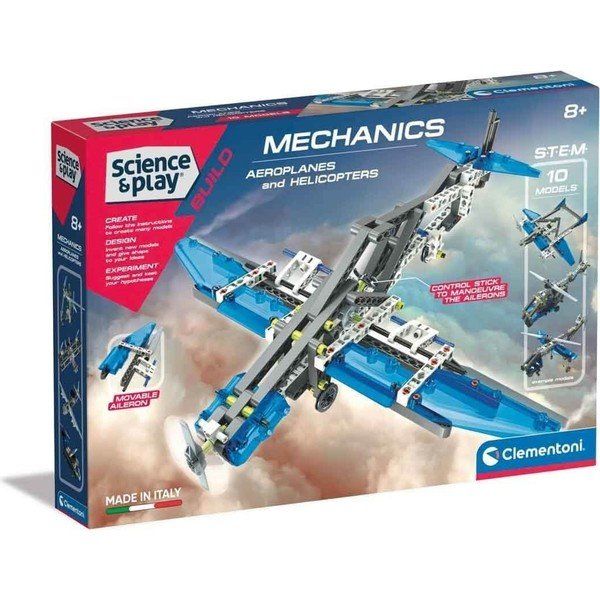 Clementoni 75028TR Mekanik Laboratuvarı Uçaklar ve Helikopterler
