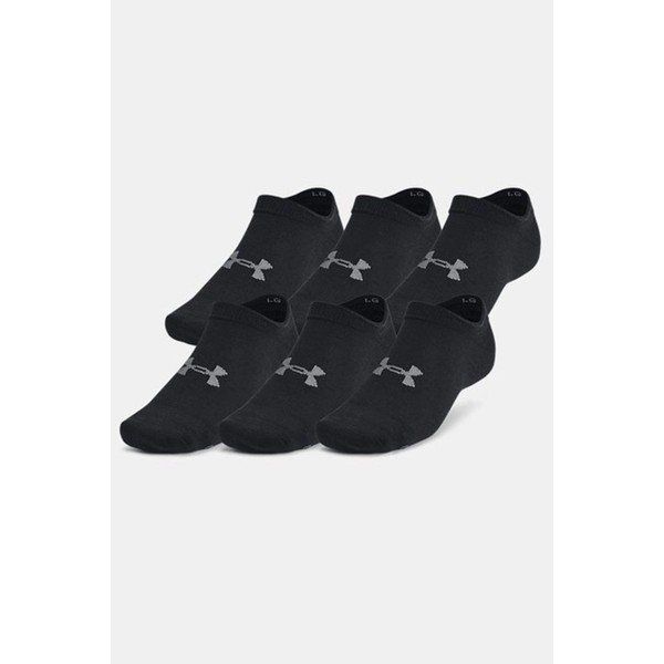 Under Armour Ua Essential No Show 6PK Siyah Unisex Çorap
