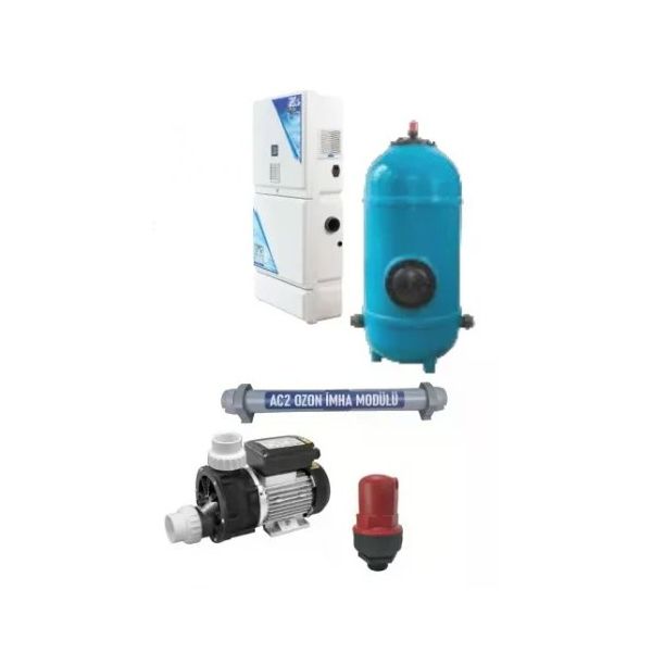 Dozon Maxi Set 50G/H 1,4Kw- 301/500M3- Havuz Ozon Sistemi