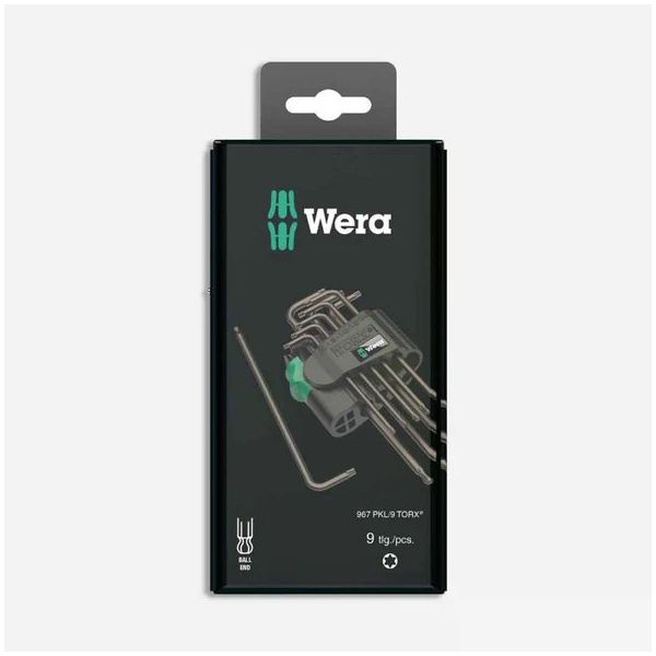 Wera TX8-TX40 Colour 9 Parça Alyan Seti