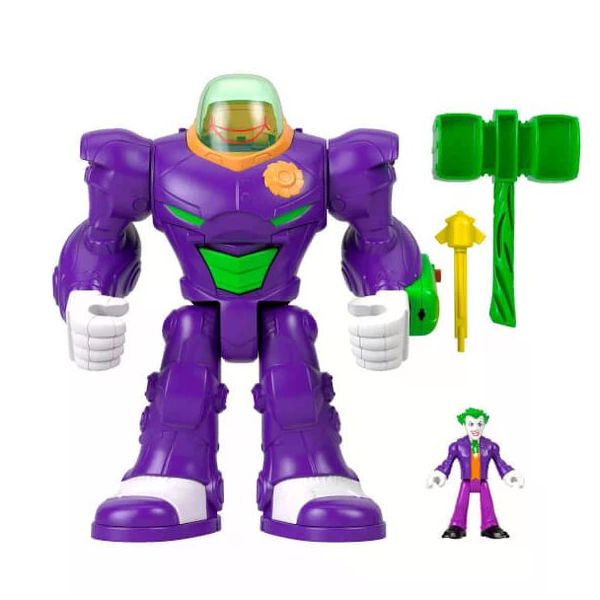 Imaginext JDL06 DC Super Friends Joker'in Çekiçli Mekanik Robotu