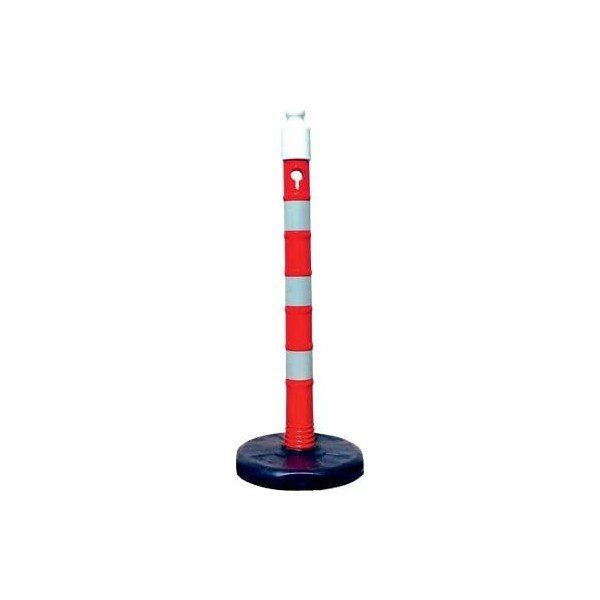 FM Trafik 12420DBR 80 mm Dubalı Uyarı Dikmesi