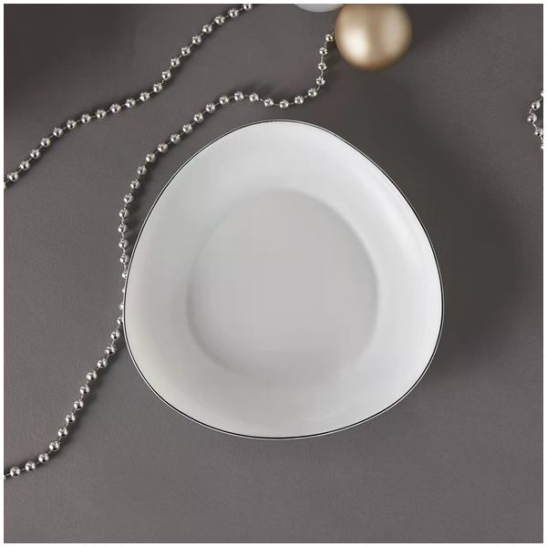 Karaca Agata Opal Cam 20 cm Çukur Tabak