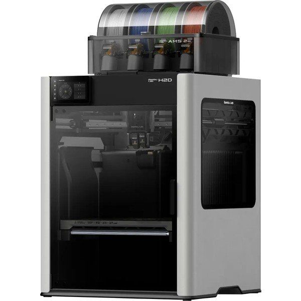 Bambu Lab H2D AMS Combo Kapalı Kasa Hızlı 3D Yazıcı