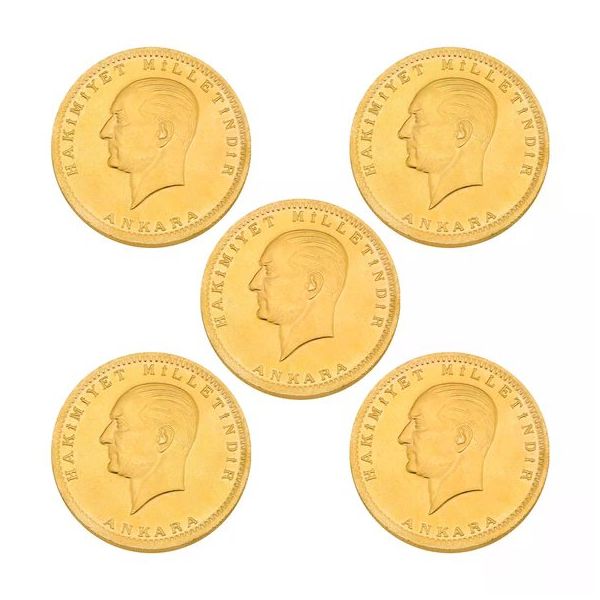 5'li Ata Lira Yeni Tarihli