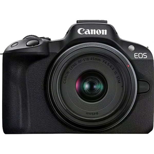 Canon EOS R50 + 18-45mm + 55-210mm Lens Aynasız Fotoğraf Makinesi