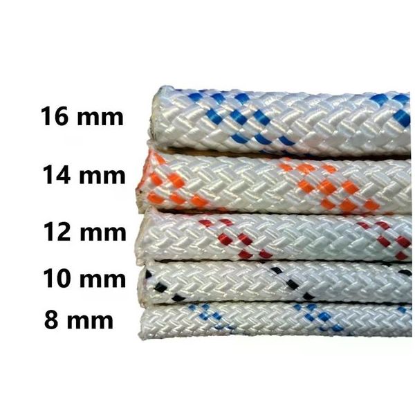 Orca İnşaat Gemici İş Güvenliği Çapa İpi 8 mm 50 m İskota Halat