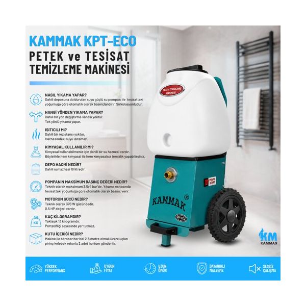 Kammak KPT-ECO Petek Temizleme Makinesi