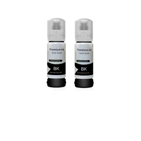 Epson 103 L3111/L3150/L3151/L5190 Uyumlu 2'Li Siyah Mürekkep