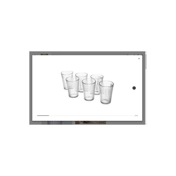 IKEA Vardagen Cam 31 cl Bardak Seti