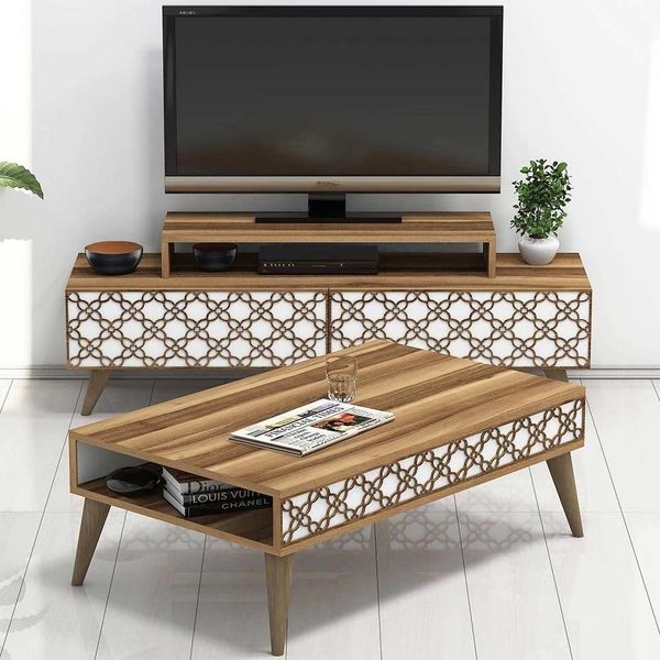 Variant City Ceviz Orta Sehpa