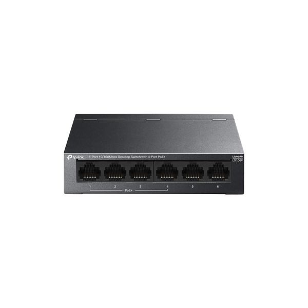 TP-Link LS106P 6 Port 10/100 Yönetilemez Poe Swıtch
