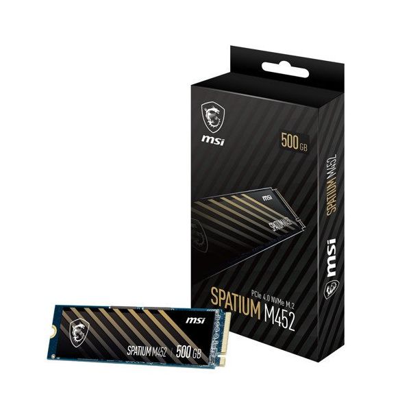 MSI Spatium M452 PCI-Express 4.0 M.2 500 GB SSD