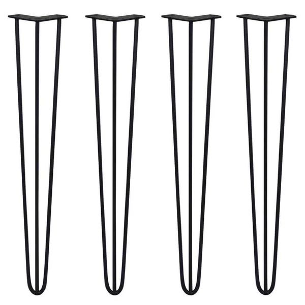 Abronya Firkete Yemek Ofis Çalışma Bahçe Balkon Duvar Dibi 80 cm Metal Masa Ayağı