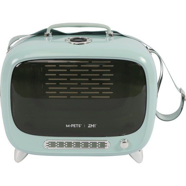 M-Pets 44x26x38 cm Blue Sixties TV Taşıma Çantası