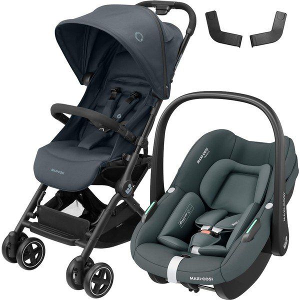 Maxi-Cosi Lara2-Pebble S Tek Elle Katlanabilen Ultra Kompakt Seyahat Sistem Graphite Bebek Arabası