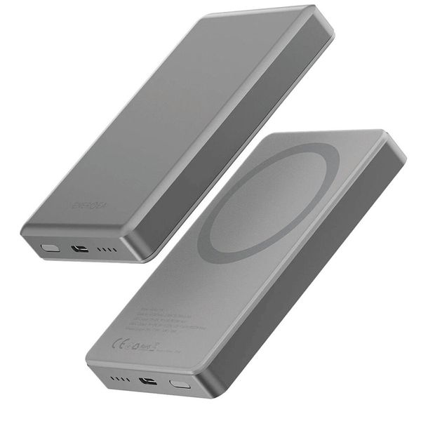 Energea AluPac Gri 10000 mAh Hızlı Şarj MagSafe Powerbank