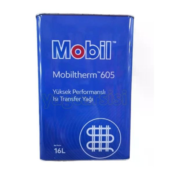 Mobil Therm 605 16 lt Isı Transfer Yağı