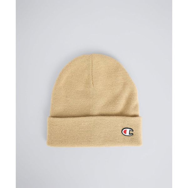 Champion 805898-MS066 Lifestyle Caps Beanie Cap Bej Unisex Bere