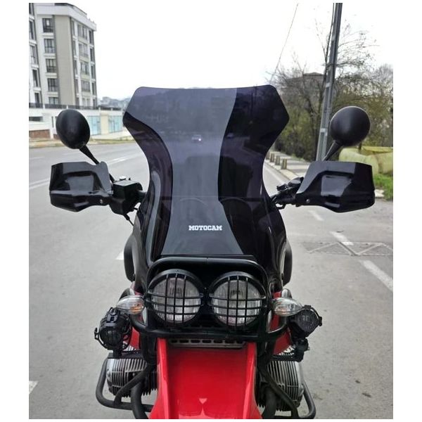 Motocam Bmw R 1100 GS 1993-1999 Model 58 cm Siyah Renkli 4 mm Ön Cam Siperlik