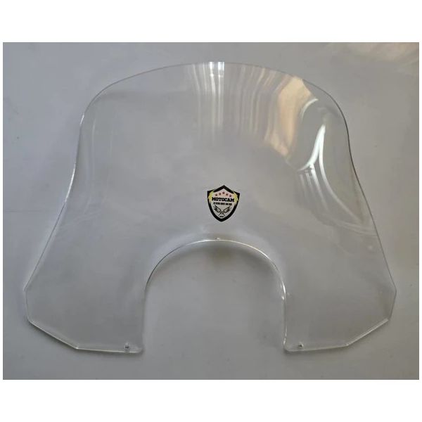 Motocam Piaggio Beverly 500 2001-2007 Model 35 cm Şeffaf Renkli 4 mm Ön Cam Siperlik