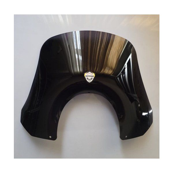 Motocam Piaggio Beverly 500 2001-2007 Model Uyumlu 35 cm Siyah Renkli 4 mm Ön Cam Siperlik