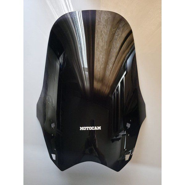Motocam Yamaha FJR 1300 2012-2020 Model 64 cm Siyah Renkli 4 mm Ön Cam Siperlik