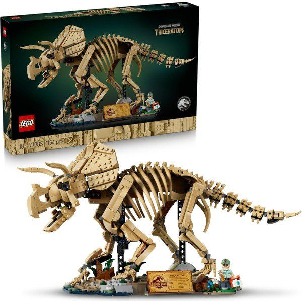 Lego Jurassic World 77985 Dinozor Fosilleri Triceratops