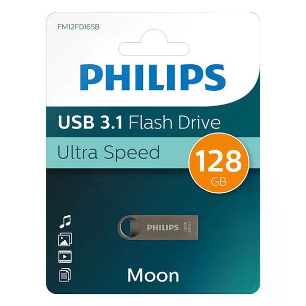Philips Moon FM12FD165B/00 USB 3.1 128 GB Flash Bellek
