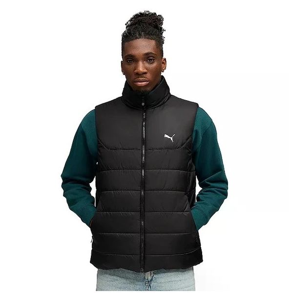 Puma 68520901 ESS Padded Siyah Günlük Stil Erkek Yelek