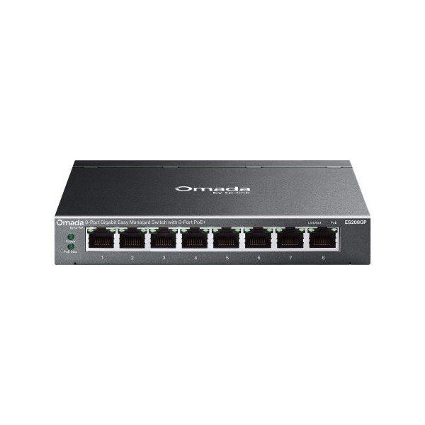 TP-Link ES208G 8 Port 10/100/1000 Mbps Yönetilebilir Switch