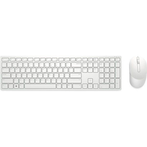 Dell Pro KM5221W Beyaz Kablosuz İngilizce Klavye Mouse Seti