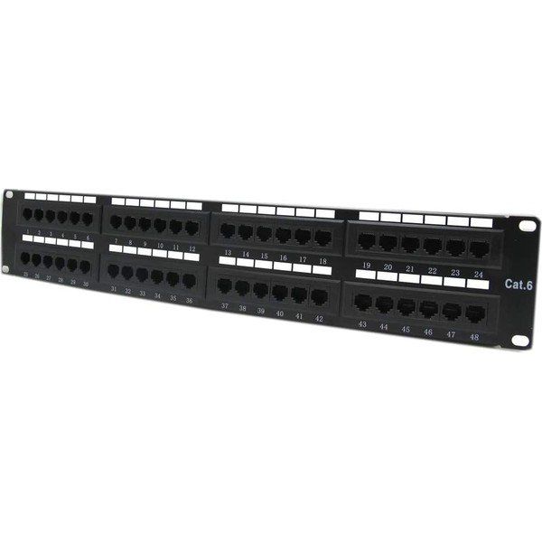 Codegen COD548 CAT5 1u 48 Port Modüler Dolu Patch Panel