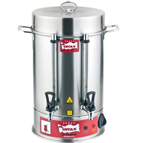 Vatan 250 Bardaklı 22 lt Su Isıtma Kapasiteli Çay Makinesi Inox