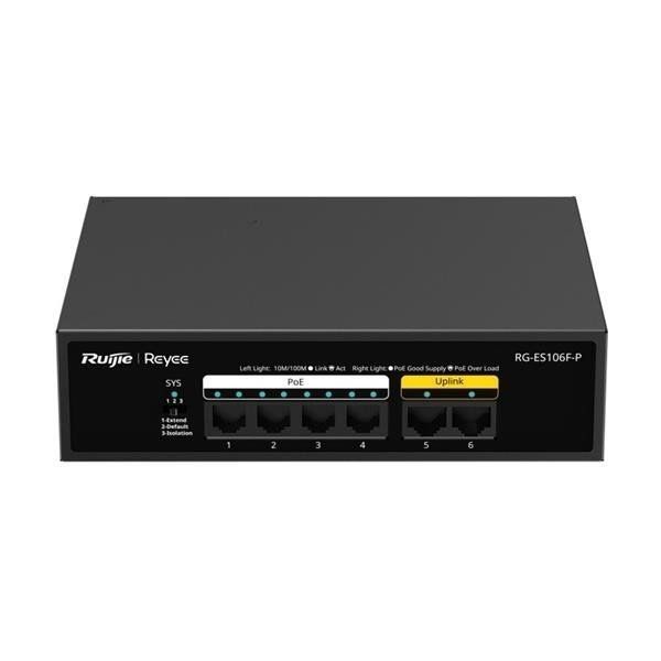 Ruijie Reyee RG-ES106F-P 4 Port Poe Switch