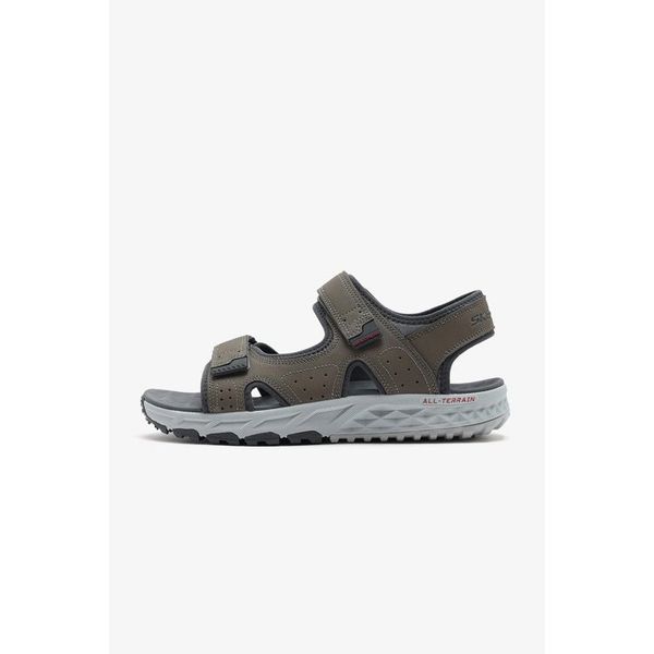 Skechers 237588 NTGY Escape Plan Trail Sandal-Forever Pursuit Bej Erkek Sandalet