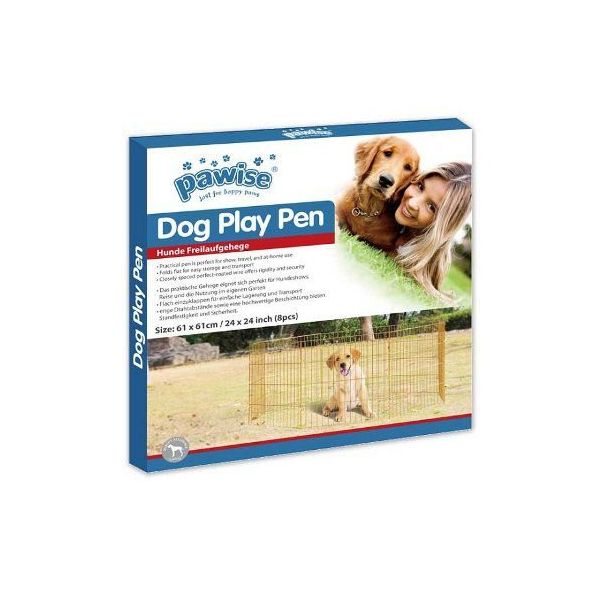 Pawise 60 cm x 60 cm 8 Parça Köpek Oyun Alanı Çiti