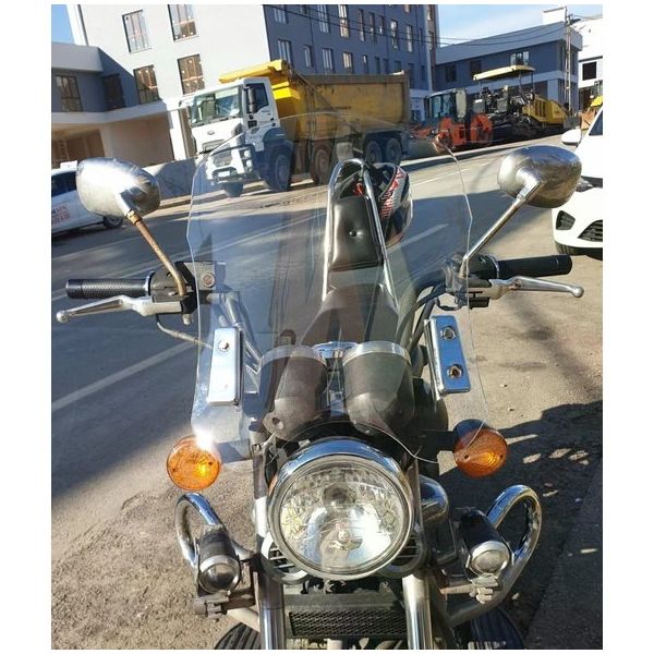 Motocam Küba Süperlight 200 Ön Cam 2008-2026 Model 53 cm Şeffaf Renkli 4 mm Aparatsız Ön Cam
