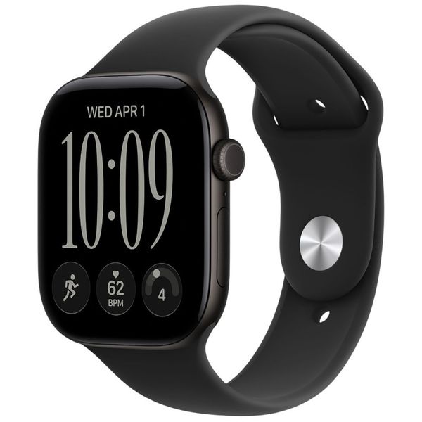Apple Watch Series 12 GPS 46 mm Alüminyum Siyah Akıllı Saat