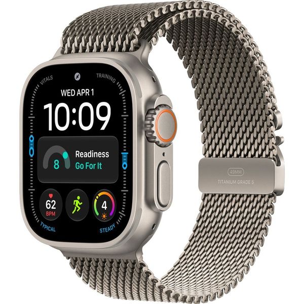 Apple Watch Ultra 4 Natürel Titanyum Kasa Akıllı Saat