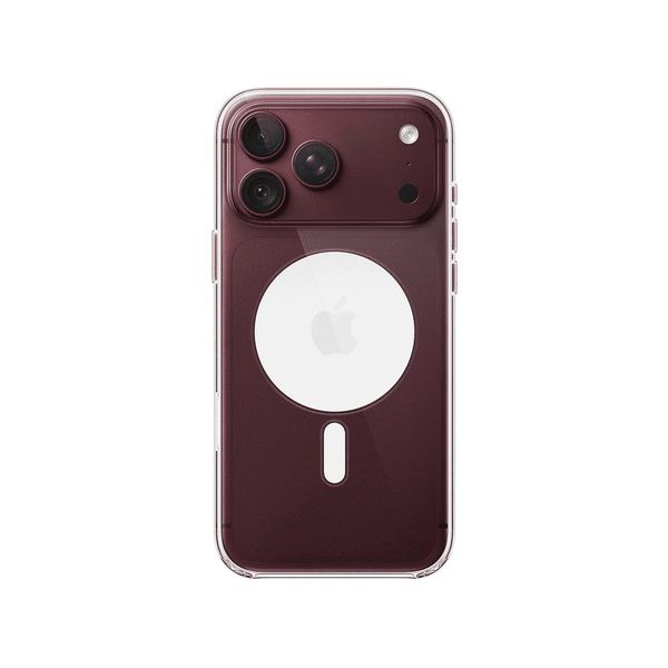 Apple iPhone 18 Pro Max Şeffaf MagSafe Silikon Kılıf