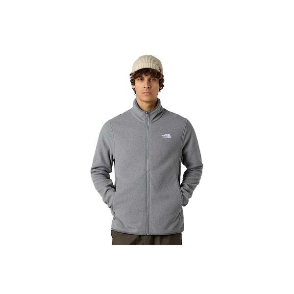 The North Face NF0A8D0RCQI1 Glacier Fleece Gri Erkek Outdoor Polar