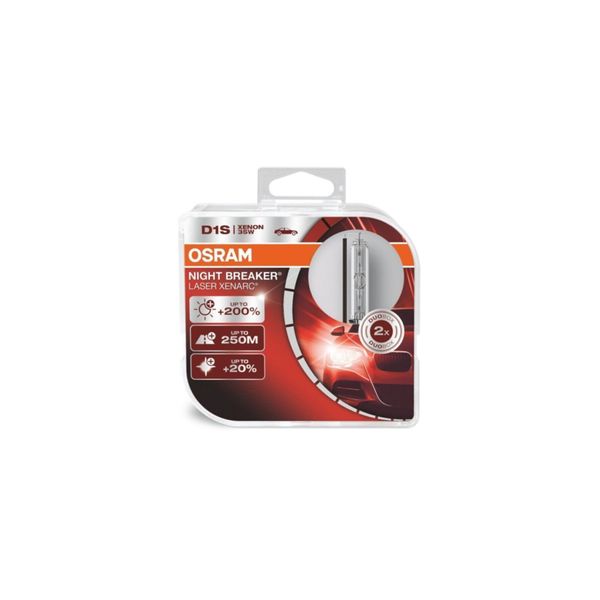 Osram D1S Night Breaker %200 Parlak Işık 2 Adet Laser Xenon Ampul