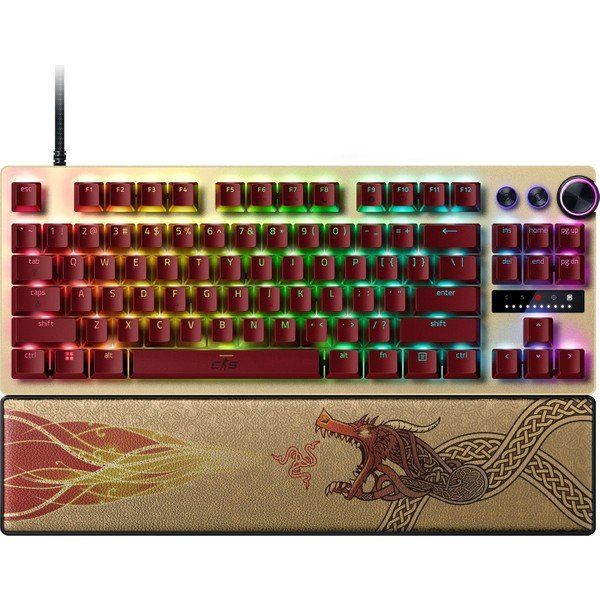 Razer Huntsman V3 Pro Counter Strike 2 Edition RGB TKL Analog Optical Switch Kablolu Mekanik Gaming Klavye