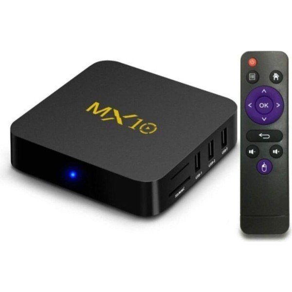 MX10 8 GB 4K Android Tv Box