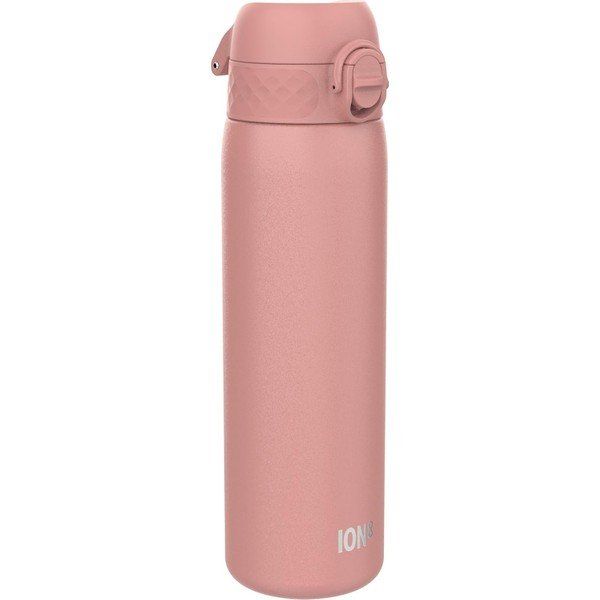 Ion8 Paslanmaz Çelik Sızdırmaz 600 ml Gül Pembe İnce Suluk