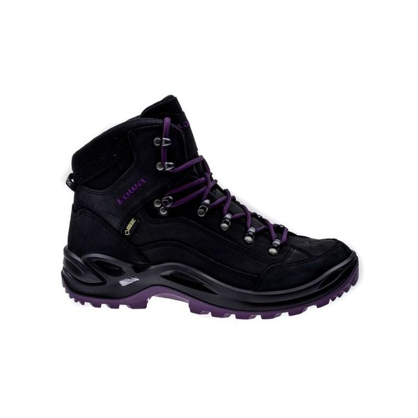 Lowa Renegade GTX Mid Ws 320945-9957 Black Blackberry Siyah Kadın Bot