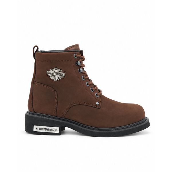 Harley Davidson Gibson Kahverengi Nubuk Kadın Bot