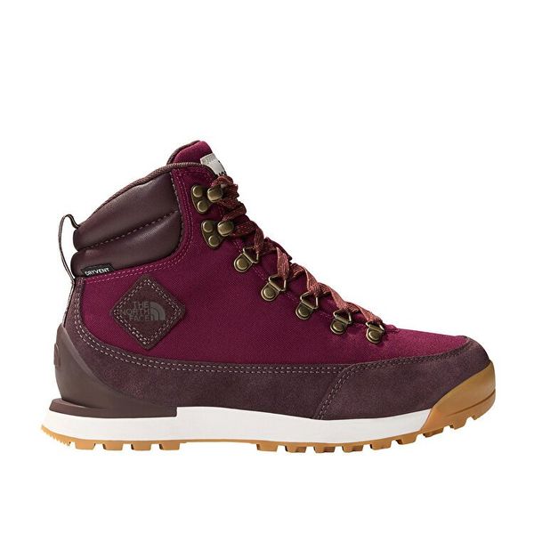 The North Face Back-To-Berkeley IV Textile WP NF0A8179OI51 Boysenberry Coal Brown Mor Kadın Bot