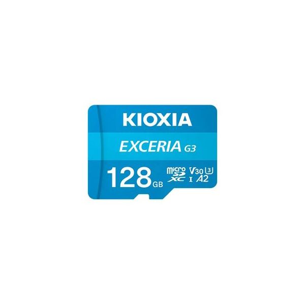 Kioxia Exceria G3 LMEX3L128GG2 Class 10 UHS-I U3 A2 V30 128 GB Micro SD Kart